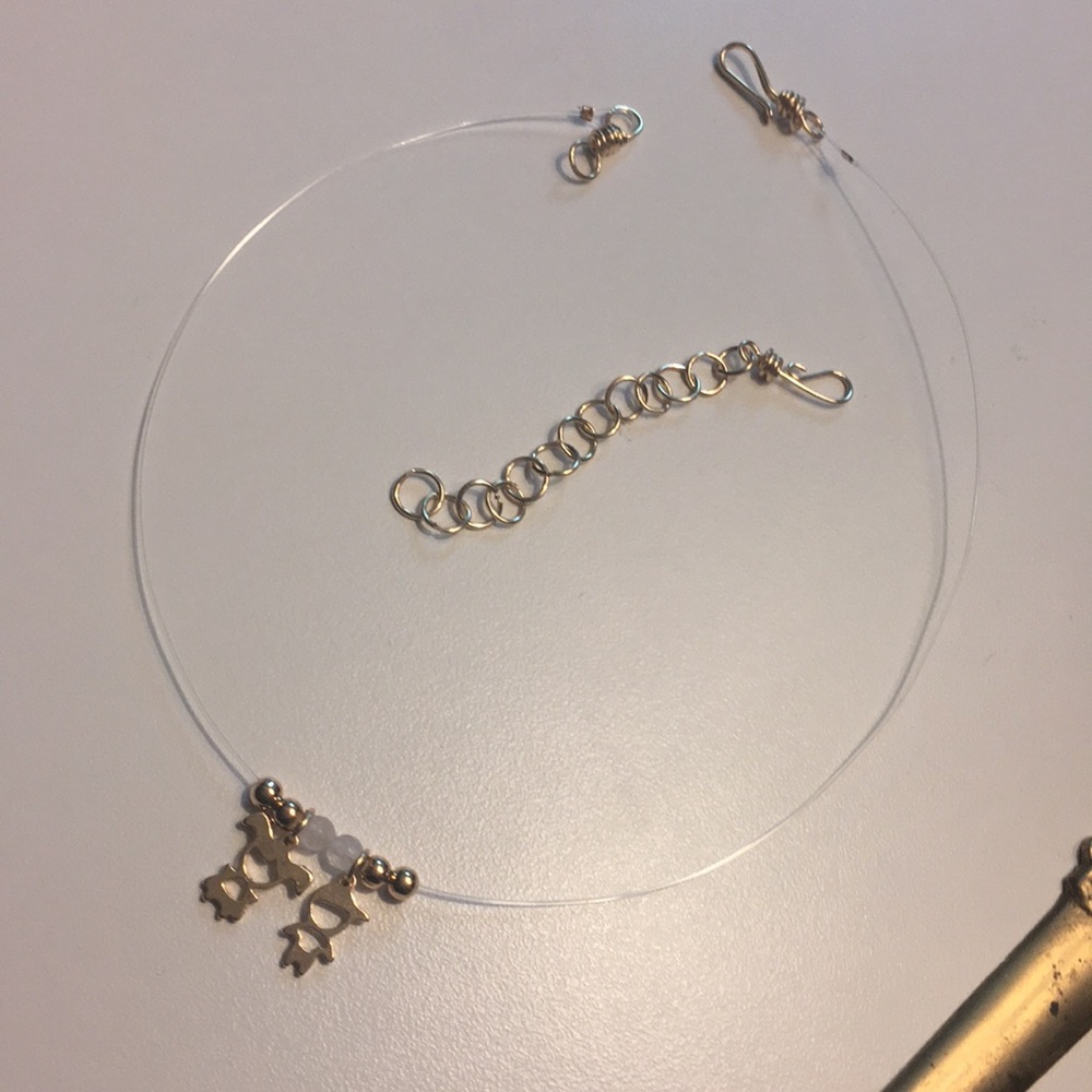 Dainty choker with children (Made to Order)